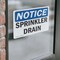 Signmission Sprinkler Drain, 7 in W x Rectangle, Vinyl Decal OS-2PACK-NS-D-57-L-18396 - alternate 6